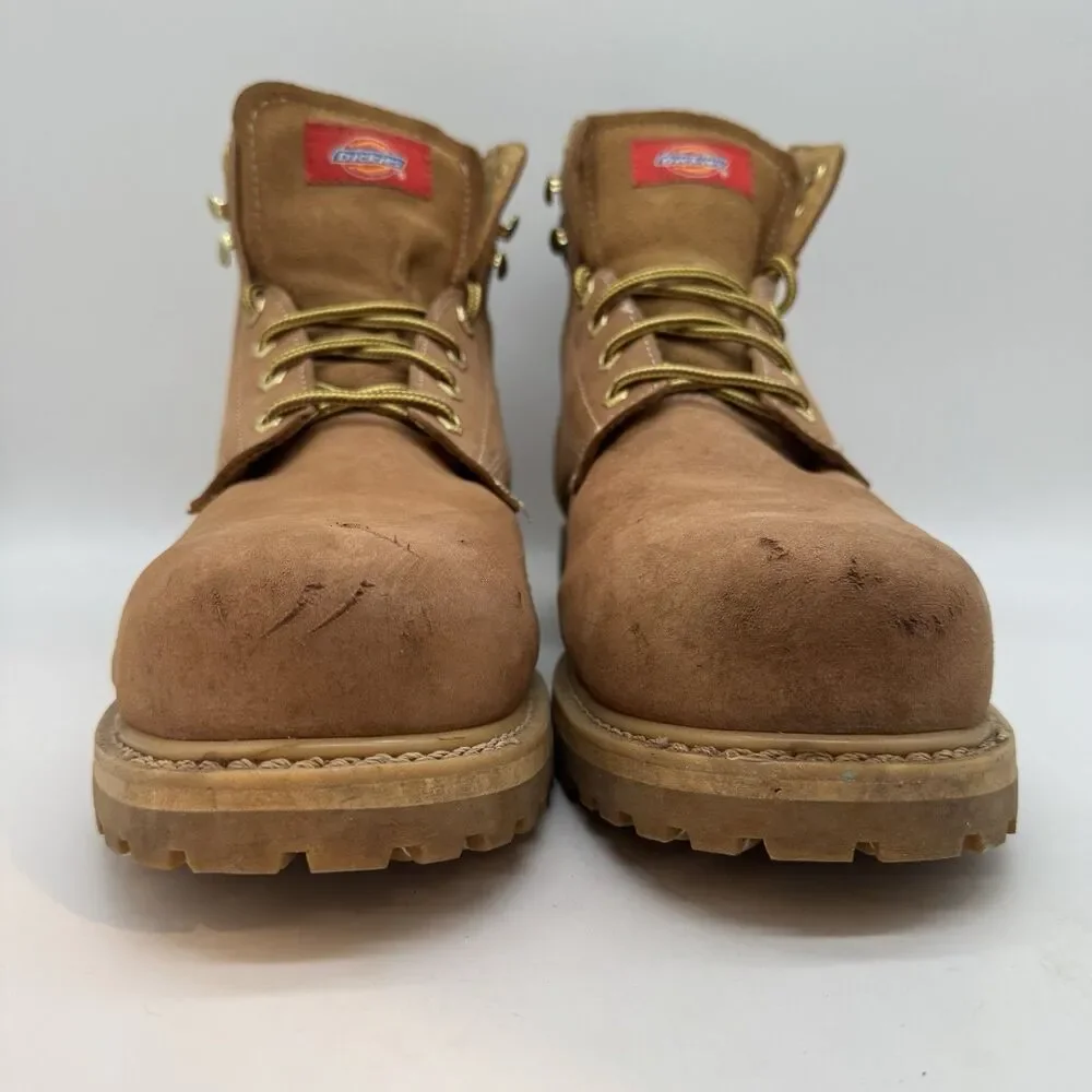 Dickies DW7322 Work Boots Mens 13M Leather Lace-Up Safety Shoes ASTM F2413-05 EH